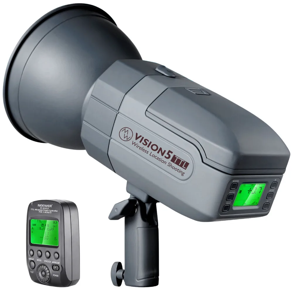 Neewer Vision5 400 Вт TTL для Sony HSS наружная студийная вспышка стробоскоп с системой 2 4G и