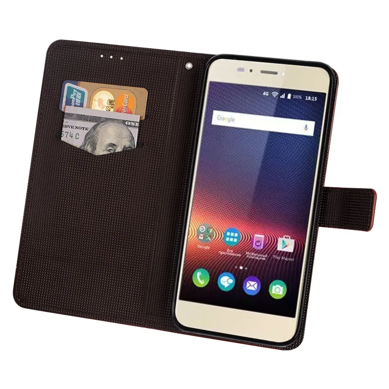 Case For BQ 5504 Cover Luxury Leather Flip BQS-5504 Strike Selfie Max Protective Phone Back | Мобильные телефоны и