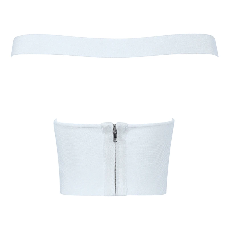 

Beateen 2019 New Crisscross V Neck Off The Shoulder Women Party Club Sexy Cropped Bandage Top Fitness Vest