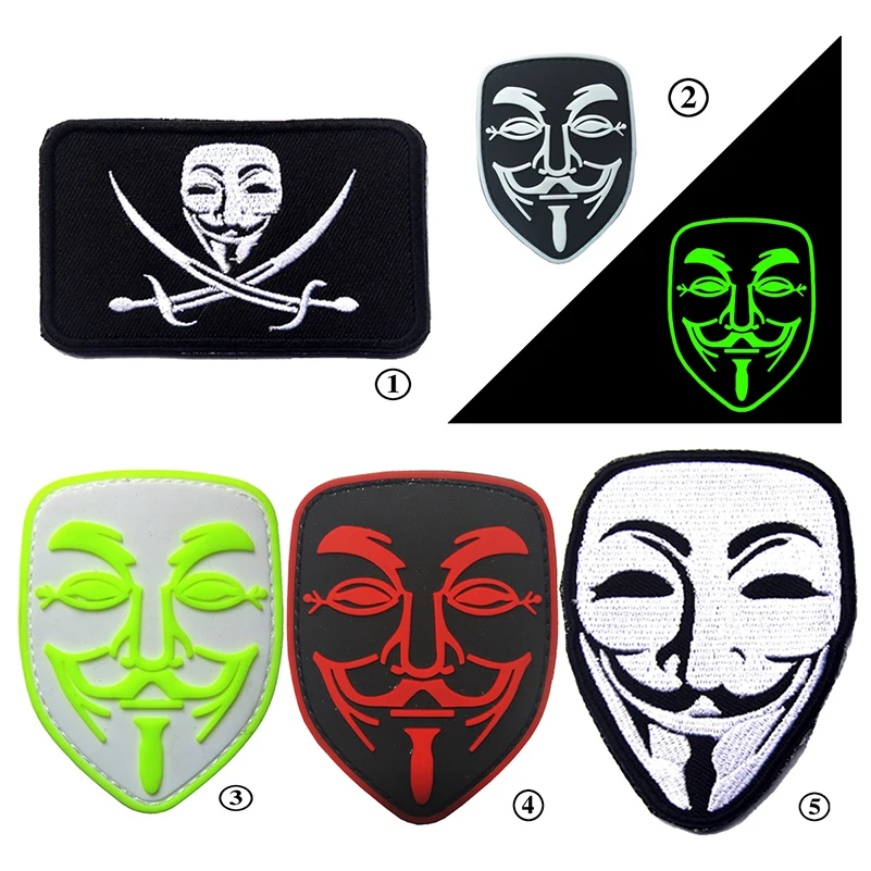 Navy SEALs Jolly Roger Pirate Skull Crossed Swords Embroidered PVC Patch - Military Tactical Army Badge image 5