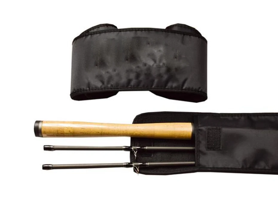 YINGTOUMAN 2PCS/LOT Canvas High-grade Bag Lu Ya Pole Set Fishing Gear bag 110 cm*10 cm/black Fish Tackle | Спорт и развлечения