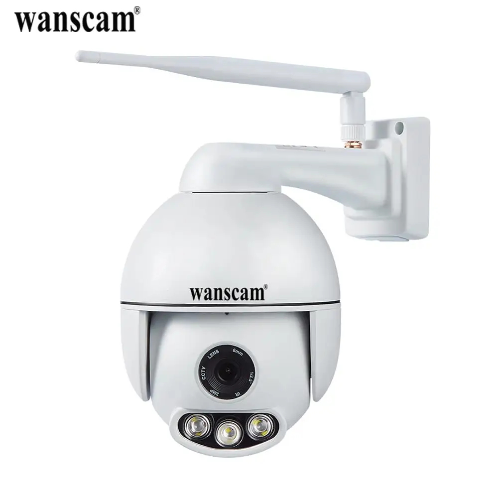 WANSCAM HW0054 1080 P HD Wi Fi Открытый IP Камера 5 раз Оптический зум P2P обнаружения движения