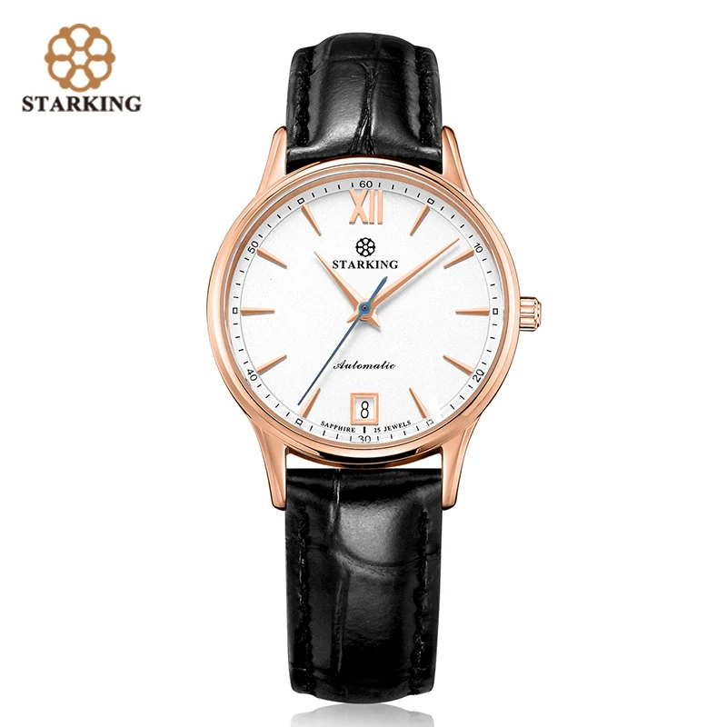AL0239ML21 STARKING часы женские модные часы из нержавеющей стали автоматические механические наручные часы Элегантные женские золотые женские часы - Цвет: AL0239ML21