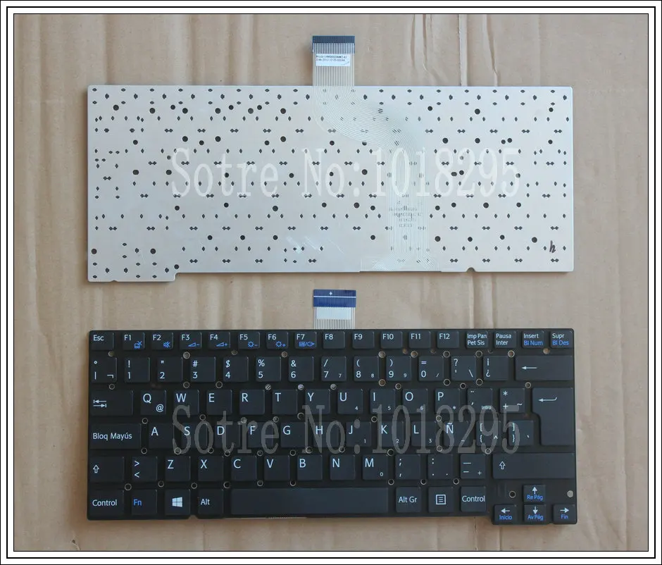 Новая латинская Клавиатура для ноутбука Sony Vaio SVT13126CYS SVT13127CXS SVT13128CXS SVT13128CYS black Spanish LA