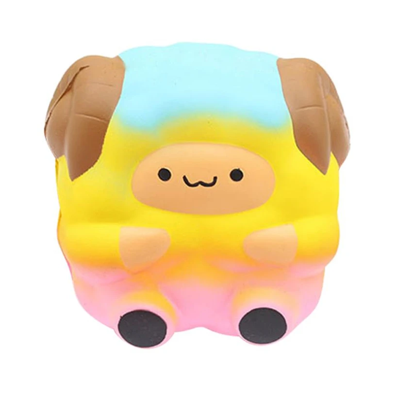 Jumbo Sheep Squishy Cute Galaxy Rainbow Alpaca Slow Rising Scented Toy Gift Kid Squeeze 2018MAR30 | Игрушки и хобби