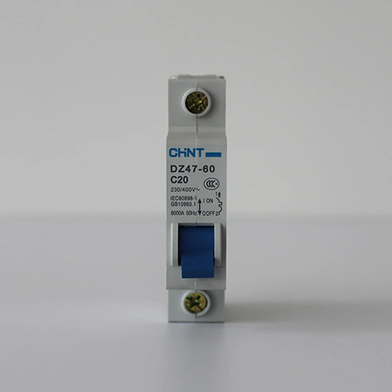 DZ47-60 1P C20 CHNT автоматический выключатель s 230 В 20A защита от утечки Бесплатная