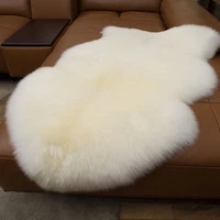fur artificial sheepskin hairy carpet for living room bedroom rugs skin fur plain fluffy area rugs washable bedroom faux mat
