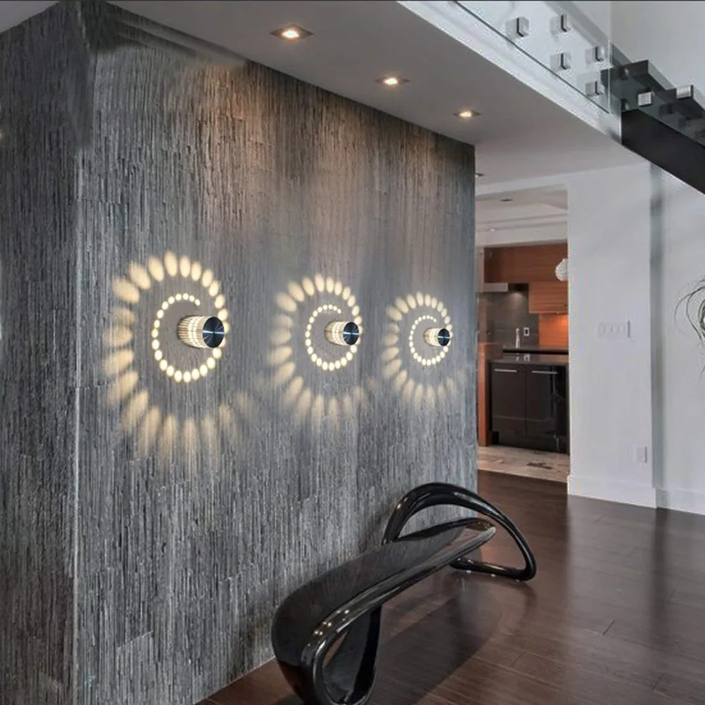Wandlamp настенный светильник Abajur Бесплатная доставка Набор из 10 шт./лот 3 Вт