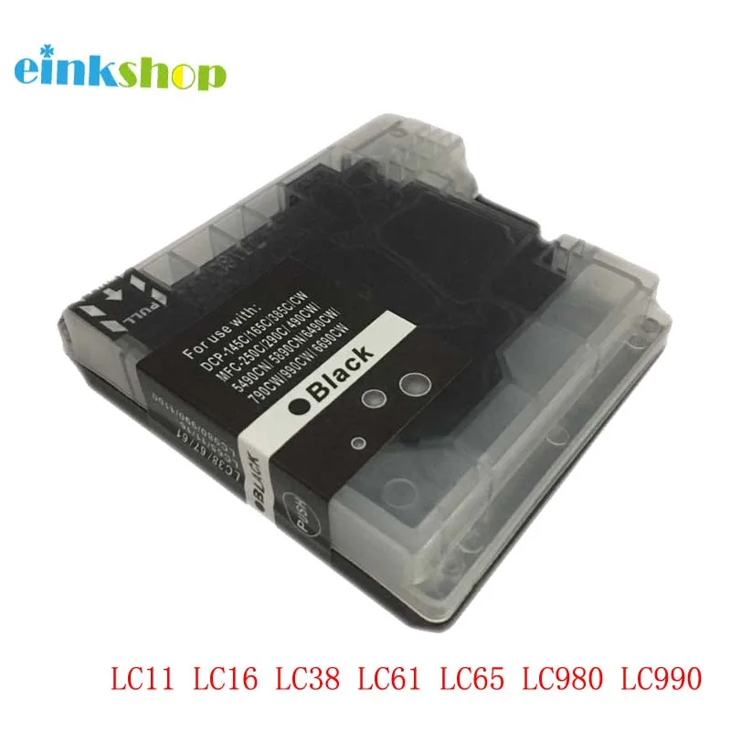 Einkshop1Set LC11 LC16 LC38 LC61 LC65 LC980 LC990 Совместимый картридж для Brother MFC-490CW MFC-490CN MFC-670CD |