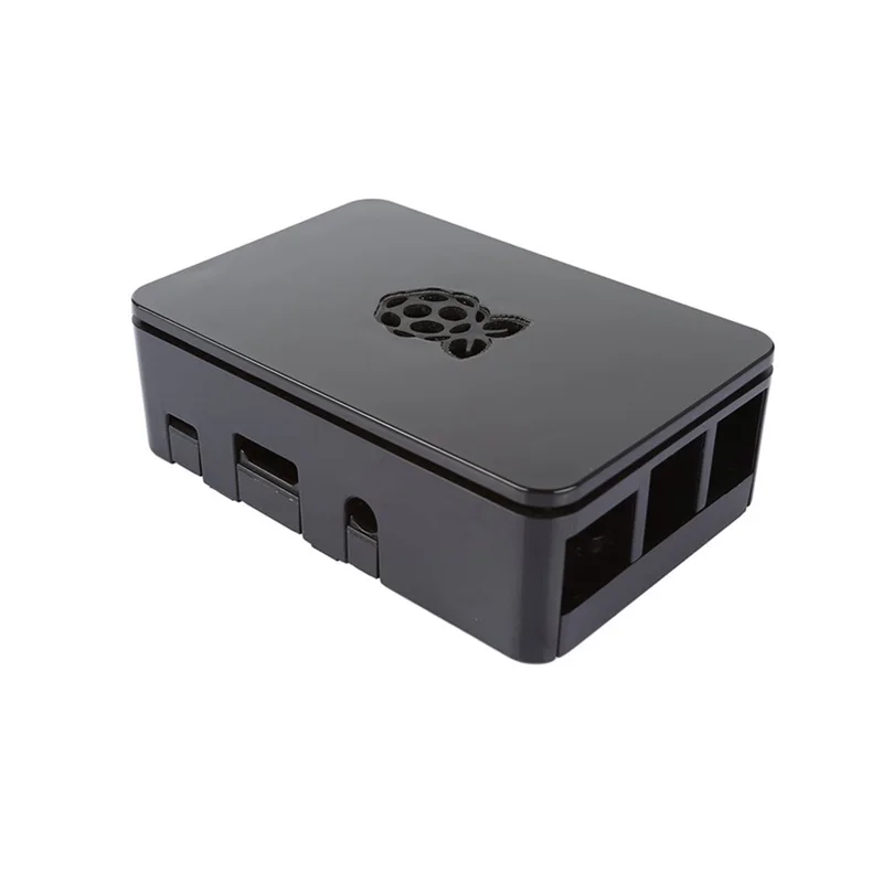 Elecrow Raspberry Pi 3 Чехол Пластик ABS черный с комплект охлаждения В виде ракушки чехол