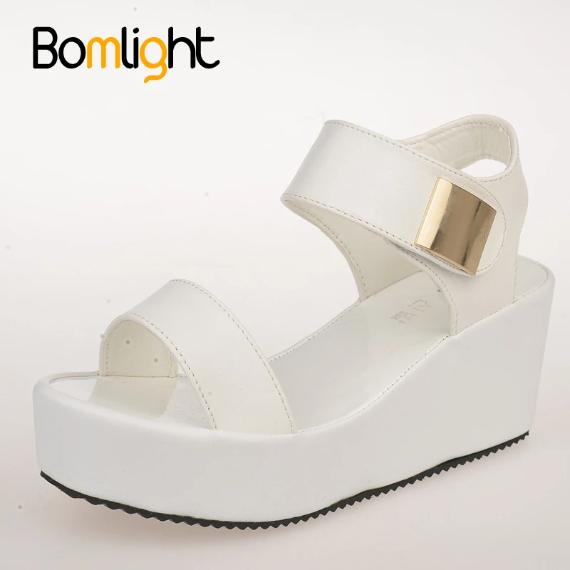 Женские сандалии Bomlight на танкетке платформе лето 2018|women sandal shoes|sandal shoessandal woman shoes |