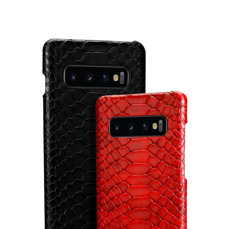 Роскошные деловые брендовые Чехлы для Samsung Galaxy S10 e чехол S9 Plus винтажные чехлы из