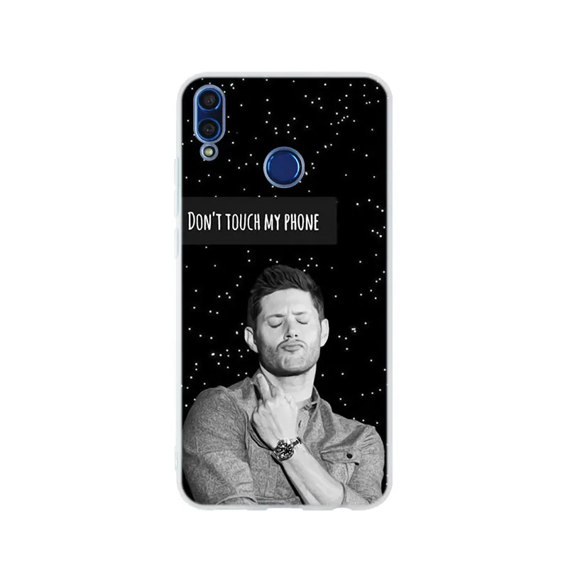 pattern 03 Сверхъестественное Jensen Ackles Мягкий ТПУ чехол для huawei Honor 9 10 Lite 6X 7X 8X Max 7A 5,7 дюймов 8A 8C V20 PLAY 9i - Цвет: pattern 03