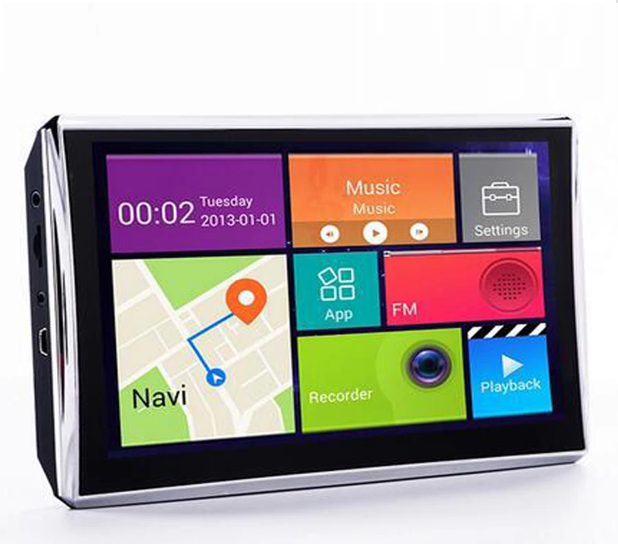 Катарина 7 дюймов Автомобильный gps навигации android радар-детектор для автомобиля DVR Автомобильный навигатор Европа/карта грузовик gps