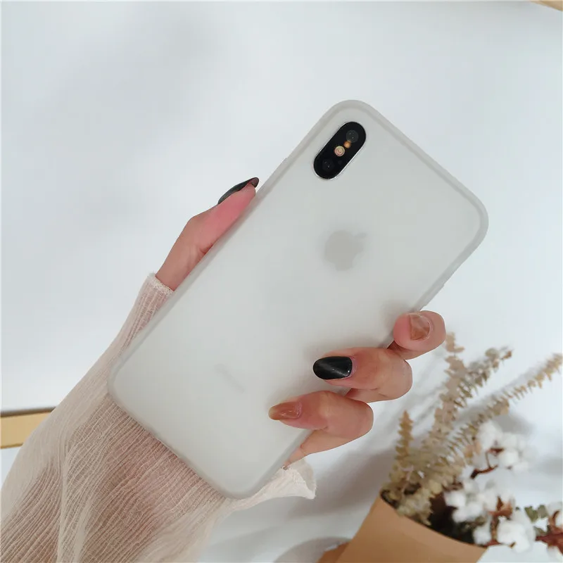 Чехол фиолетового цвета для iPhone Xs Max чехол X XR Мягкий ТПУ силиконовый чехол для iPhone 8 7 Plus чехол для iPhone 6S Plus 7 8 Plus Couqe