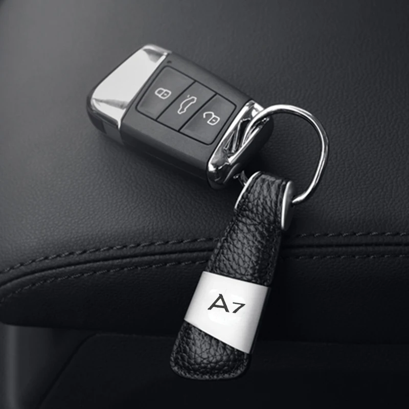 Автомобильные брелки для ключей брелок Audi A3 8P 8L 8V S3 A4 B6 B8 B7 B5 B9 S4 A6 C5 C6 C7 4F S6 A5 S5 A7 S7 RS S
