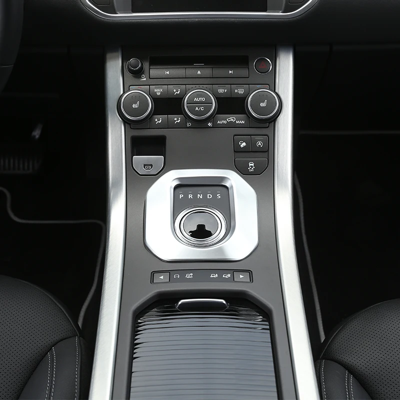 Для Range Rover Evoque автомобильный-Стайлинг АБС матовая хромированная панельная Накладка для коробки передач Накладка для Land Rover RRE аксессуары
