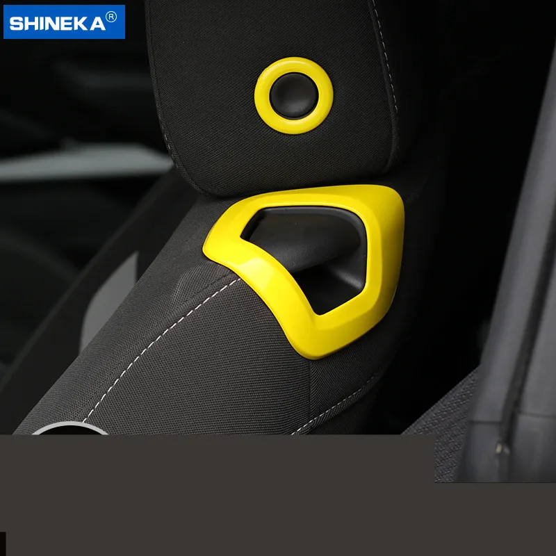 Ручка для навигационного экрана с желтым воздуховыпускным отверстием из АБС