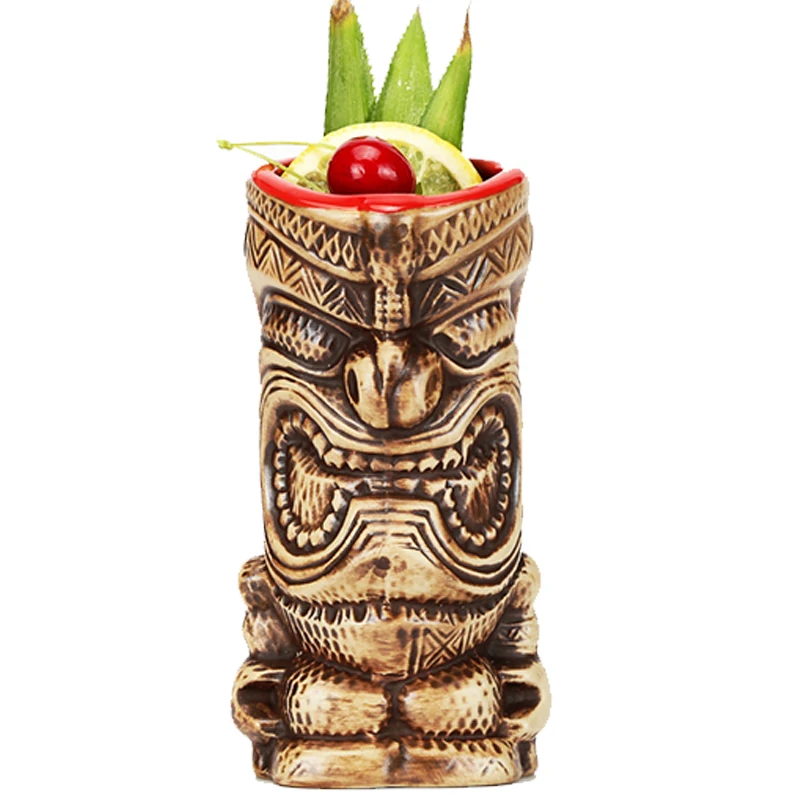 Гавайские кружки Tiki Коктейльная чашка кружка для пива напитков вина