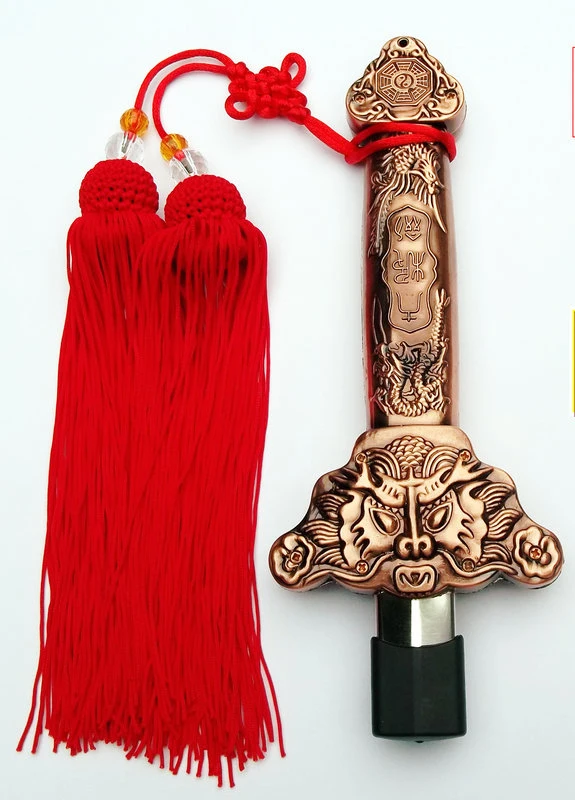 89cm Телескопический меч из нержавеющей стали с кисточкой - Цвет: 89cm