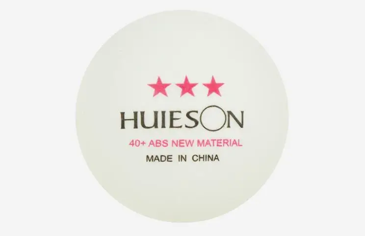 Новый мяч Huieson 40 + английский 3 звезды для тренировок по настольному теннису и