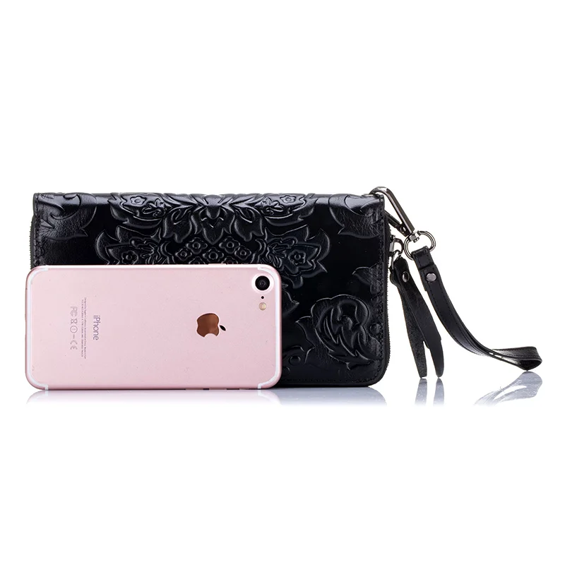 Европейский и американский стиль женские винтажные Ретро кошельки Длинный