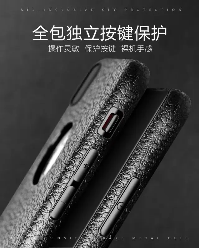 New Soft TPU Case For iPhone X Super Thin Leather Pattern Texture Cover |