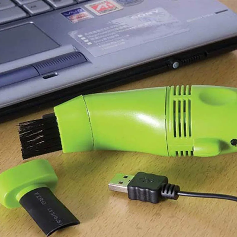 Бытовые чистящие щетки инструмент мини USB пылесос пылесборник удобный компьютер