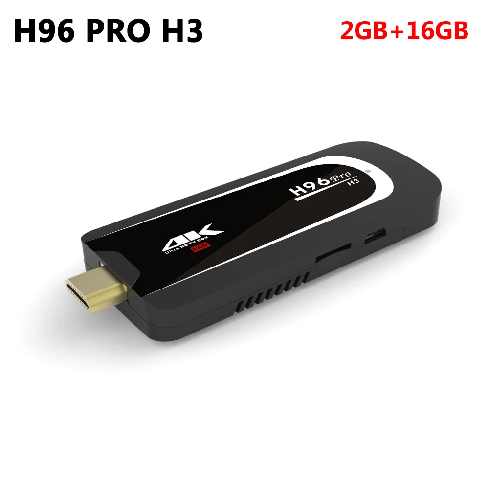 only 2GB 16GB TV box Мини-ПК H96 Pro H3, 2 Гб ОЗУ, 16 Гб ПЗУ, 2,4 ГБ, 5 Гб, Wifi, Smart Android 7,1, ТВ-приставка Amlogic S905X, четырехъядерный ТВ-накопитель, 4K HD медиаплеер - Цвет: only 2GB 16GB TV box