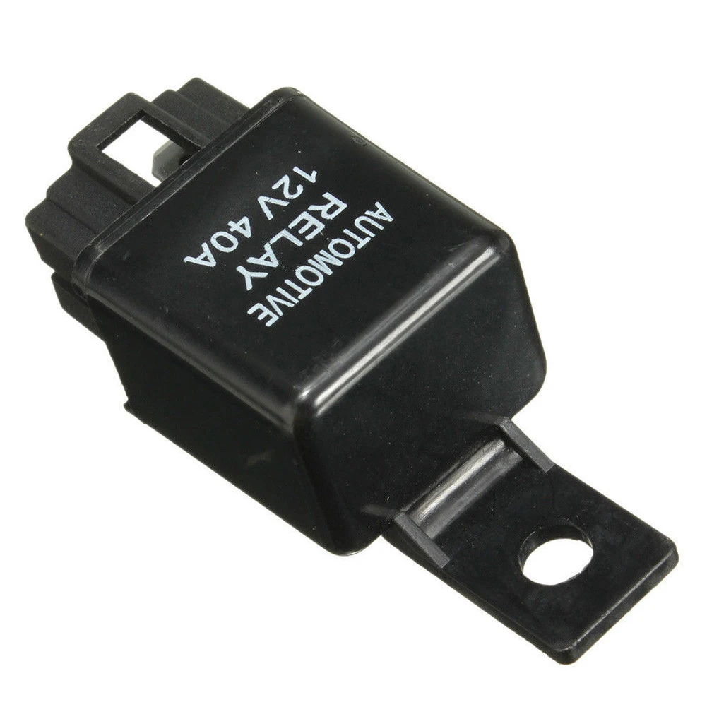 Фирменная Новинка Blk Пластик DC 12 V 40A автомобиль 4 Pin SPST Автомобильная сигнализация