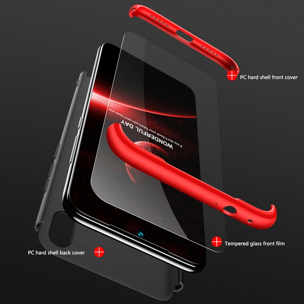 Роскошный полный защитный чехол для Redmi Note 7 Xiaomi Mi Play A2 8 Lite Max 3 Pocophone F1 6 Pro 5 6A 4X |
