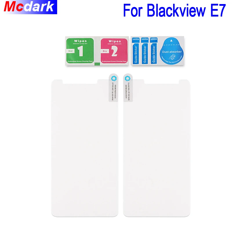 Mcdark 9H закаленное стекло для Blackview E7 Защитная пленка экрана стеклянная легкая в