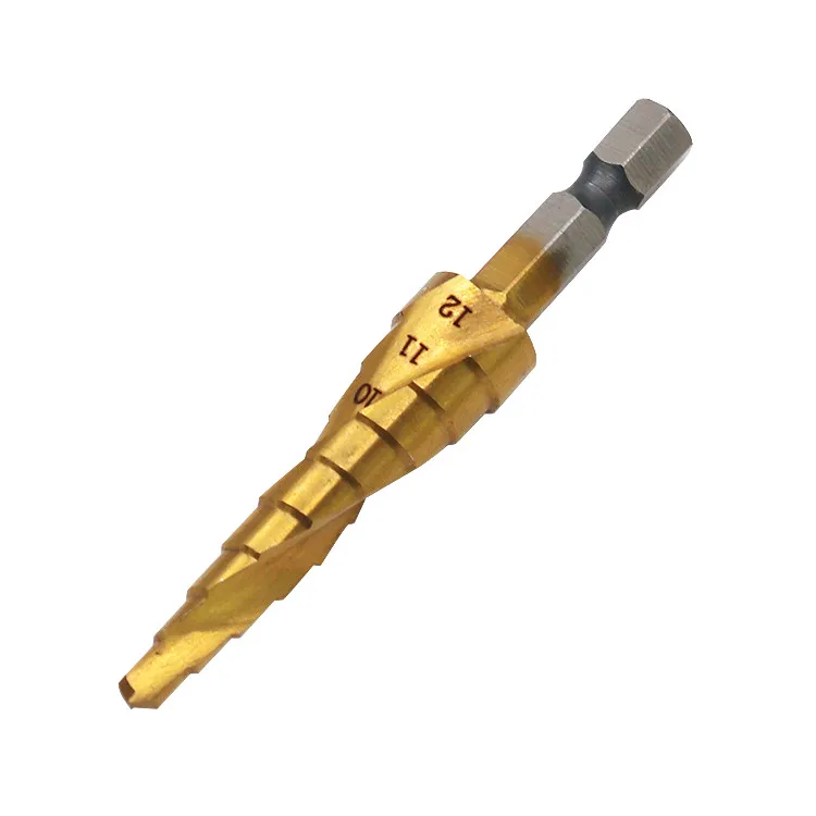 Набор ступенчатых конусных Сверл С шестигранным хвостовиком набор корончатых