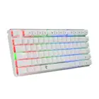 Игровая клавиатура Z88 Eagle TKL, механические тактильные коричневые переключатели с RGB-подсветкой, компактный дизайн, алюминиевая клавиатура с американской раскладкой