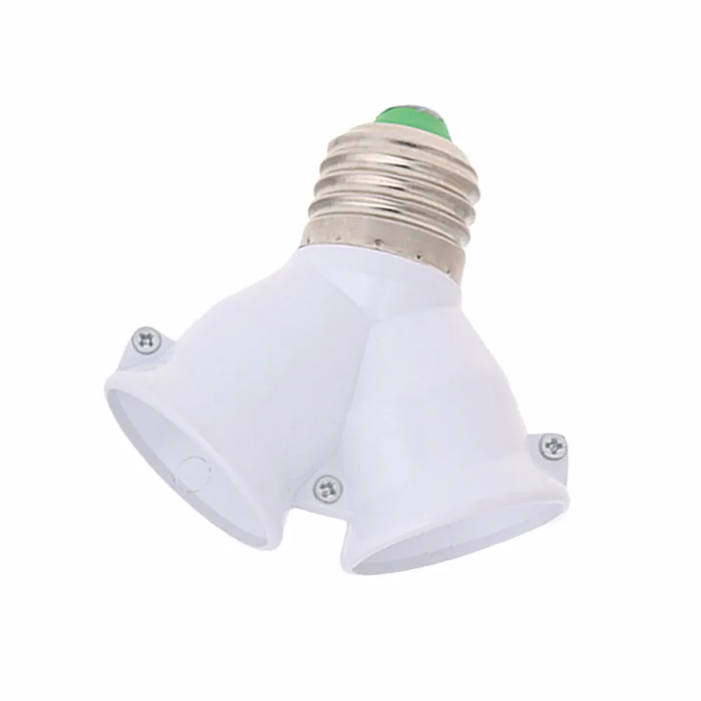 

E27 To Double E27 Base Socket Extender Adapter Converter LED Lamp Bulb
