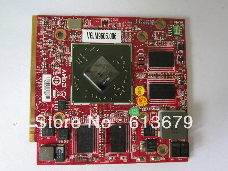 Видеокарта HD4650 VG.96M06.005 1 ГБ DDR2 MXM2 MXMII VGA для 4630G 5420G 5610G 5620G 5630G 7620G