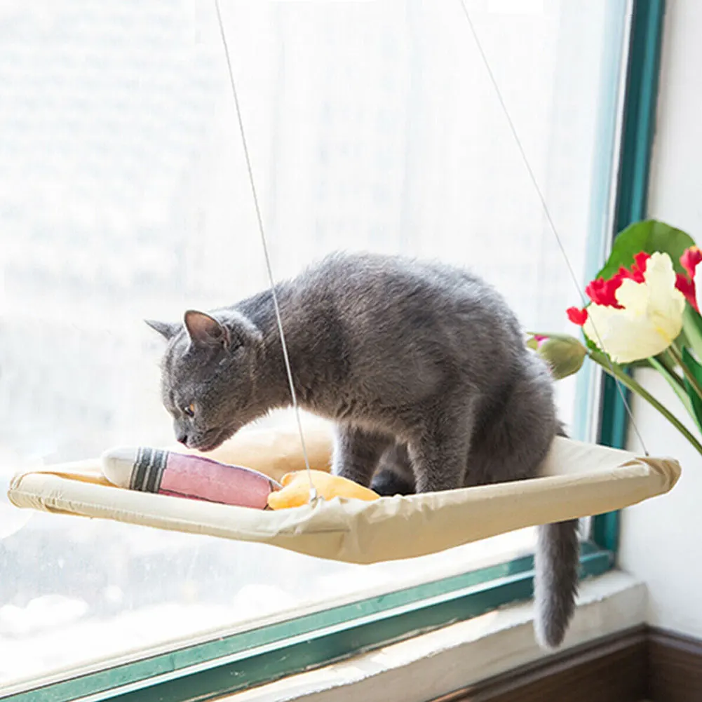 4 присоски кошка кровать коврик мягкий Кот гамак окна гамаки питомники 15 кг кошка Сейф подвесная полка сиденье кровати Чехол Подушка
