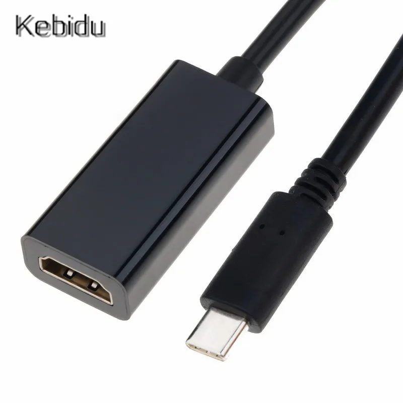 Переходник с USB типа C на HDMI совместимый адаптер 4K 30 Гц переходник 3 1 штекера