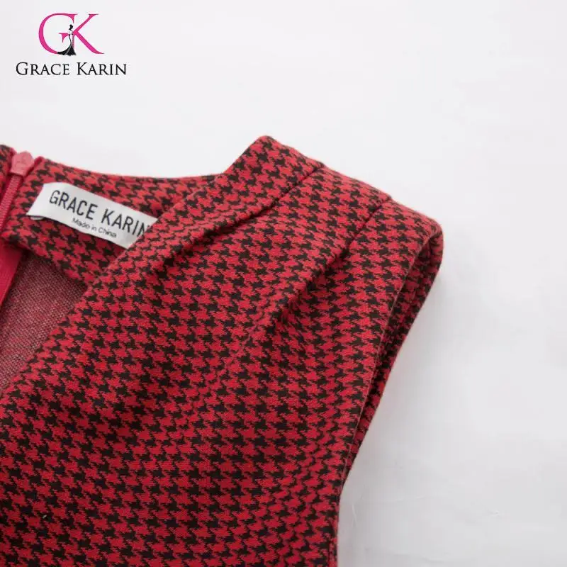 Женское клетчатое винтажное платье карандаш вечерние облегающие платья без