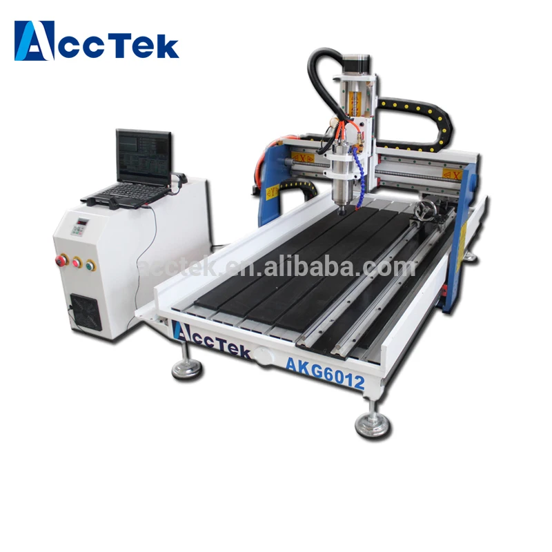 Дешевый портативный фрезерный станок с ЧПУ для резьбы по дереву 6012 изготовления