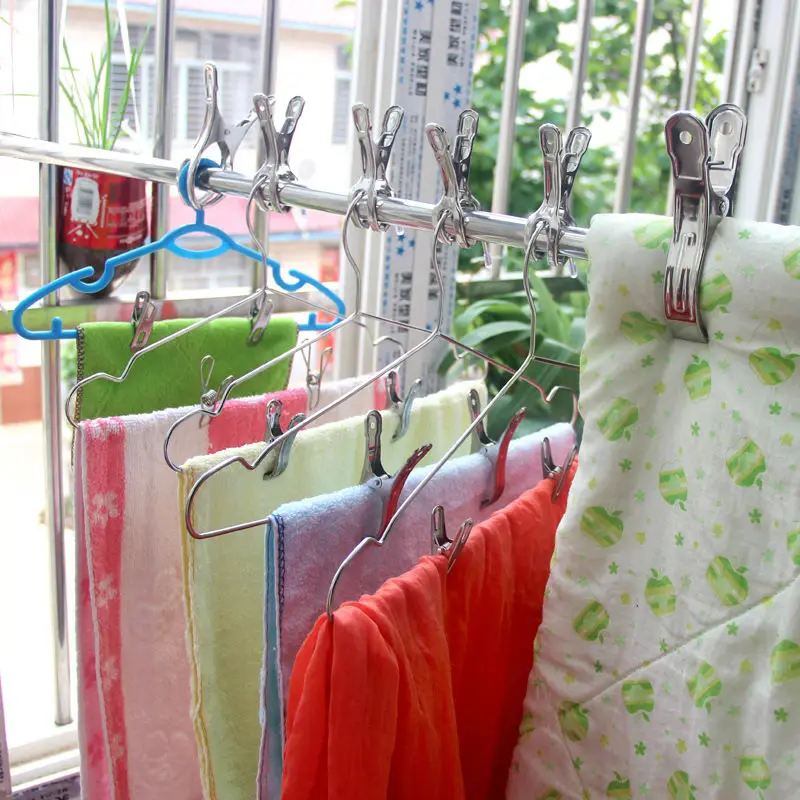 Штифты для одежды штифты из нержавеющей стали белья Цветные Висячие вешалки и