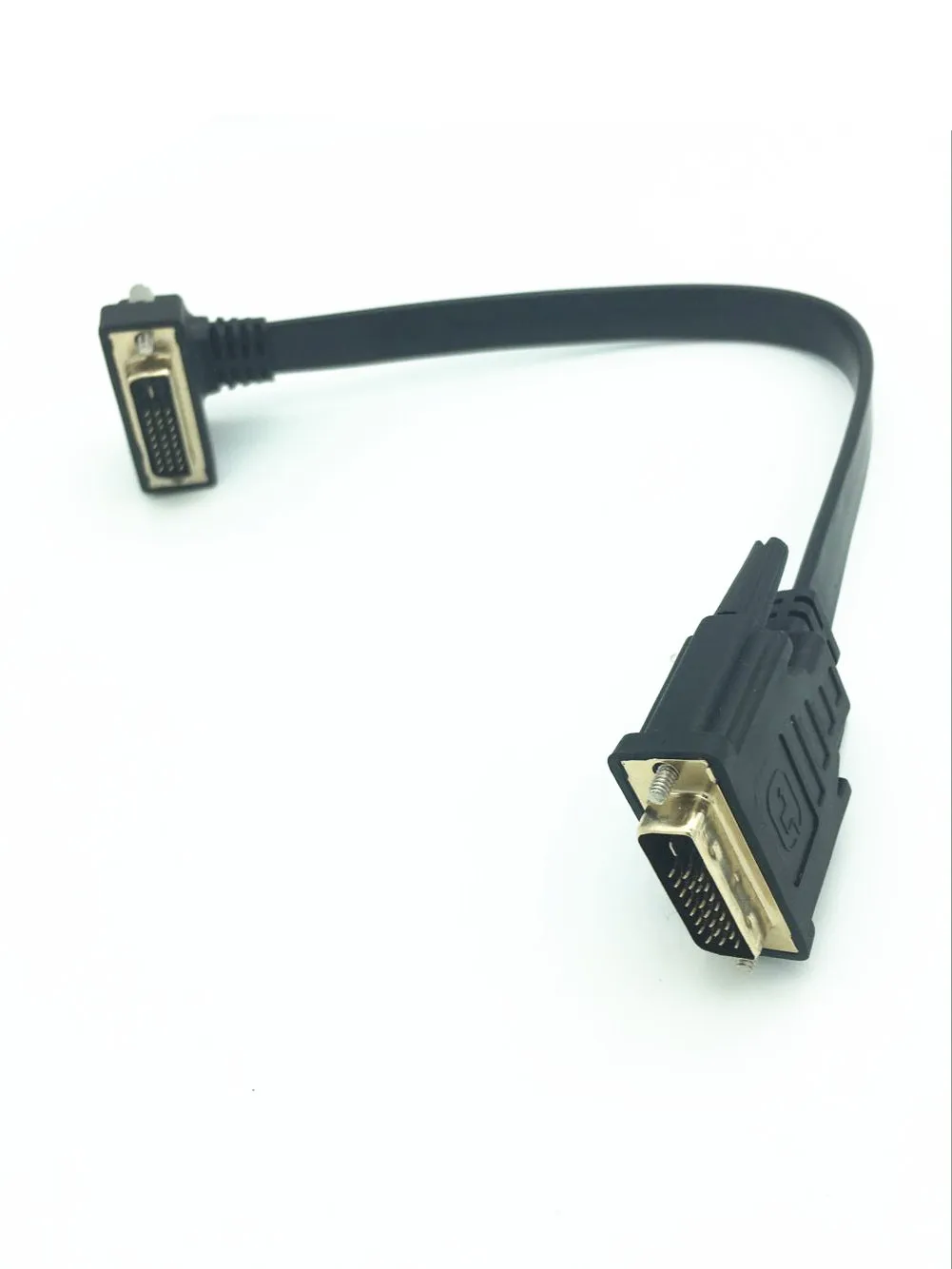 Загиб 90 градусов DVI24 + 1 Мужской/public монитора dvi линии HD кабель DVI D I|Соединители| |