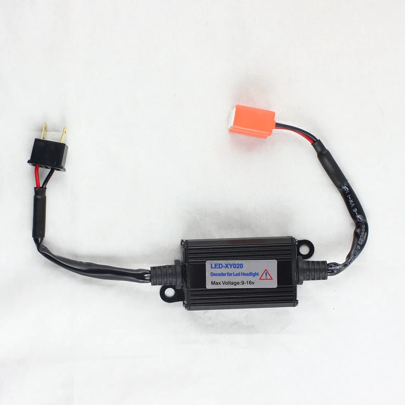 FStuning 12000lm F2 H7 светодиодные фары с led canbus декодер для H7 светодиодные фары автомобиля, нагрузочный резистор canbus canceller