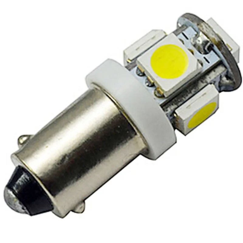 100 шт. автомобисветильник светодиодные лампы BA9S 5050 5 SMD DC 12 В|led light interior|ba9s 5interior car