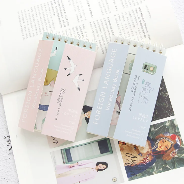 1 шт. мультяшный животный собака кошка английское слово книга в виде рулонов