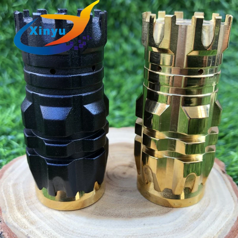 AV CompLyfe мини мод набор испаритель латунь механический 18350 батарея 24 мм diamater vape vs