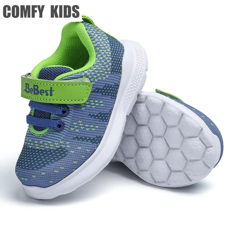 COMFY KIDS 2018 Spring Arrivals New Toddler Sneaker shoes Fashion Soft bottom baby boys girls sneakers breathable sports | Детская