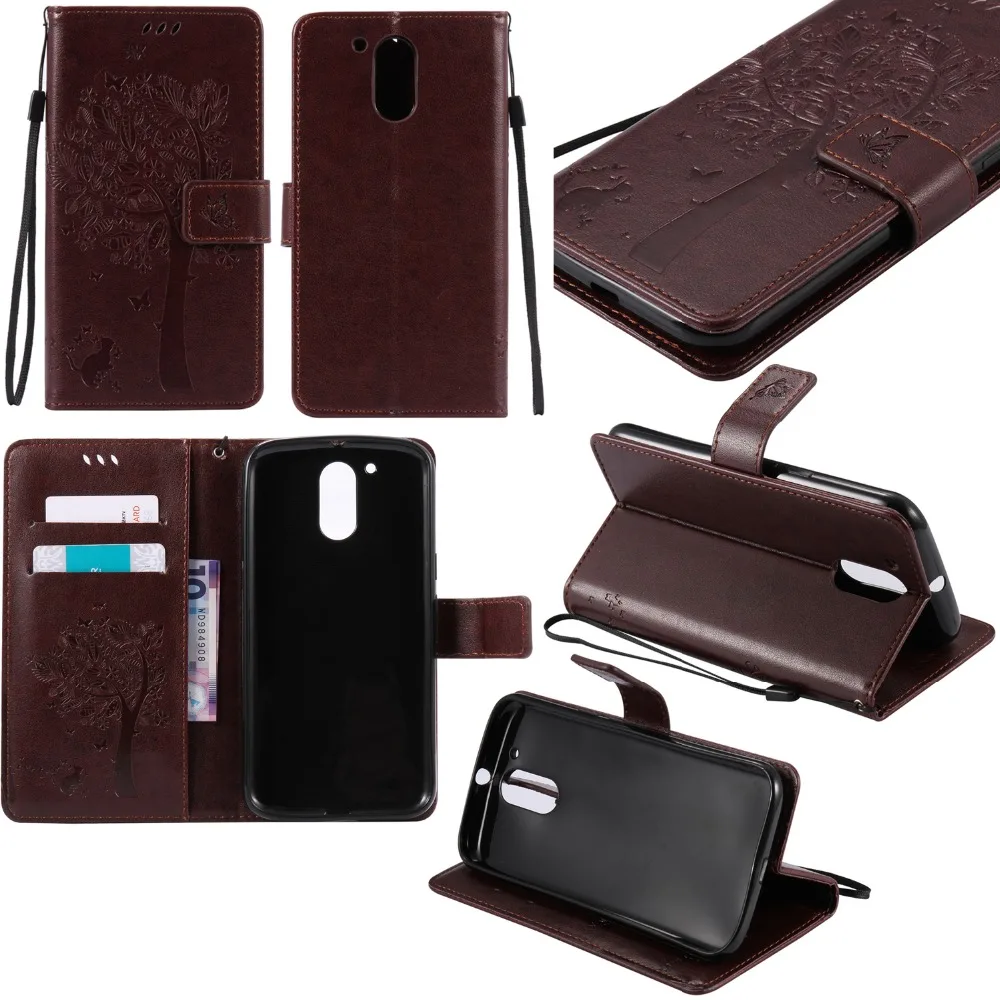 Для motorola moto g4 играть case роскошные мягкие tpu &amp кожаный бумажник флип случаи