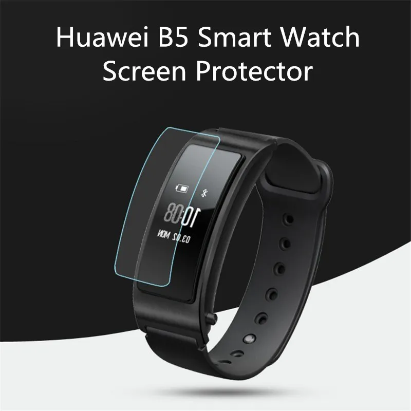Защитная пленка для Huawei TalkBand Talk Band B5 Браслет Смарт часы Полное покрытие мягкая