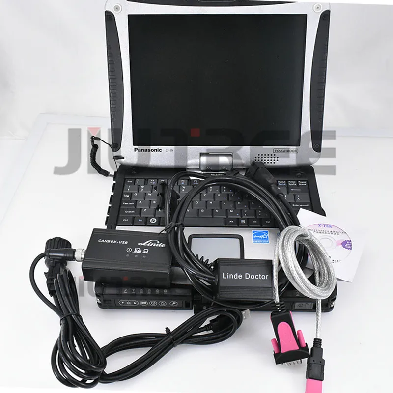 

JIUTREE CF19/T420 laptop with forklift truck Diagnostic scanner forlinde pathfinder canbox doctor and for linde software